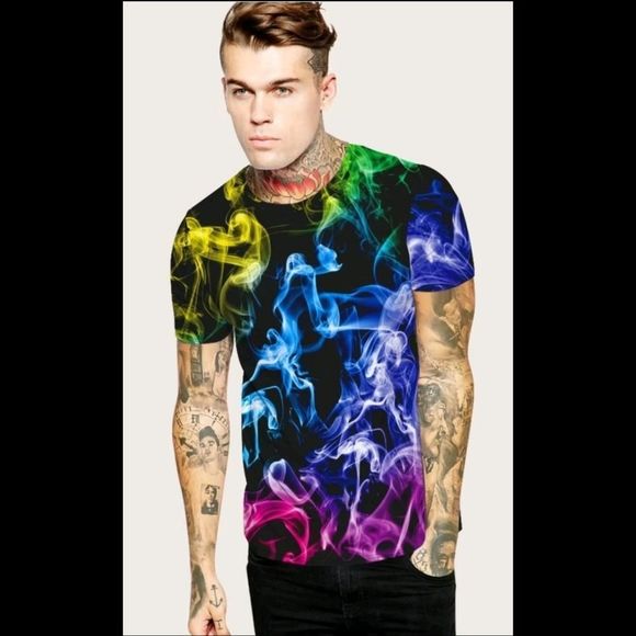 NEW 3D Print Mens Tshirt - Picture 1 of 2